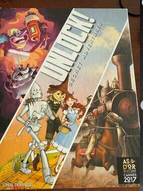 Lot de 2 jeux de société UNLOCK